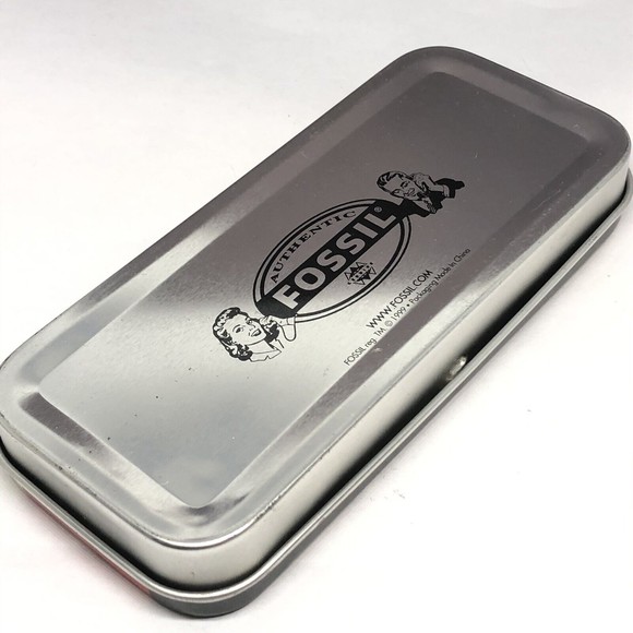 Vintage Fossil World Globe Watch - Picture 12 of 12